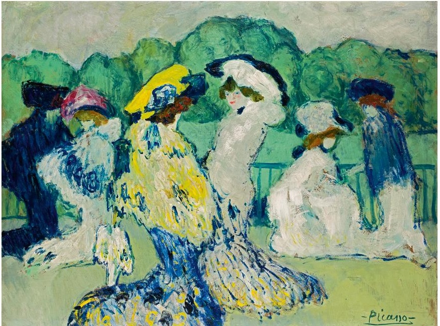 Picasso Les Courses a Auteuil 1901